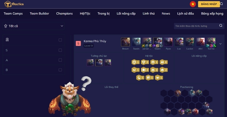 check lịch sử tft